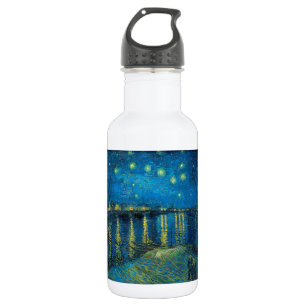 Vincent Van Gogh Starry Night Over the Rhone Edelstahlflasche