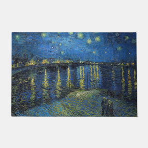 Vincent van Gogh - Starry Night Over the Rhone Fußmatte