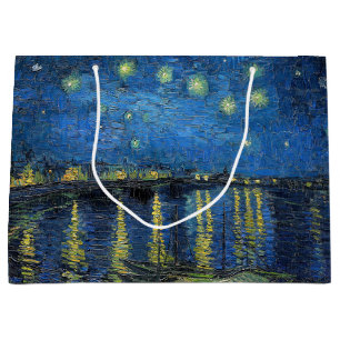 Vincent van Gogh - Starry Night Over the Rhone Große Geschenktüte