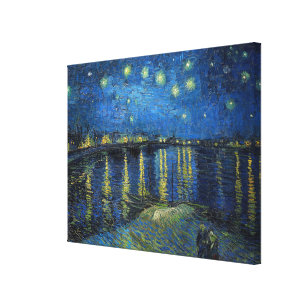 Vincent van Gogh - Starry Night Over the Rhone Leinwanddruck
