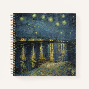 Vincent van Gogh Starry Night Over the Rhone Notizbuch
