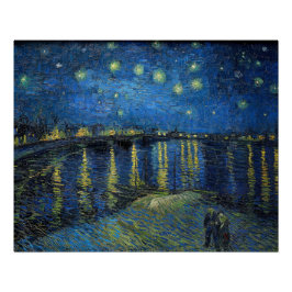 Vincent van Gogh - Starry Night Over the Rhone Poster