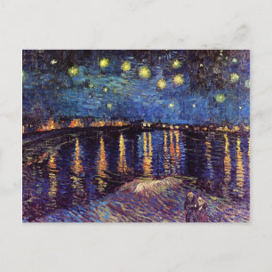 Vincent van Gogh - Starry Night Over the Rhone Postkarte