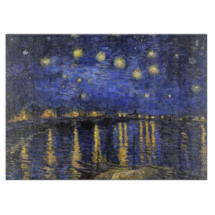 Vincent van Gogh Starry Night Over The Rhone Schneidebrett