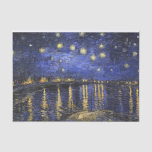 Vincent van Gogh Starry Night Over The Rhone Seidenpapier
