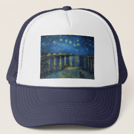 Vincent van Gogh - Starry Night Over the Rhone Truckerkappe