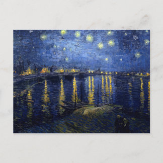 Vincent van Gogh - Starry night Postkarte