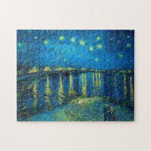Vincent Van Gogh Starry Night über der Rhone