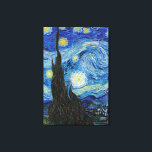 Vincent Van Gogh Starry Night Vintag Kunstkunst Leinwanddruck<br><div class="desc">Vincent Van Gogh Starry Night Vintag Fine Art Canvas Print</div>
