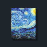 Vincent Van Gogh Starry Night Vintag Kunstkunst Leinwanddruck<br><div class="desc">Vincent Van Gogh Starry Night Vintag Fine Art Canvas Print</div>