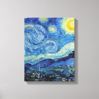 Vincent Van Gogh Starry Night Vintag Kunstkunst