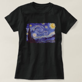 Vincent Van Gogh Starry Night Vintag Kunstkunst T-Shirt