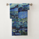 Vincent Van Gogh Starry Night Vintage Kunstgeschic Badhandtuch Set<br><div class="desc">Vincent Van Gogh Starry Night Vintag Fine Art Bath Handtuch"Van Gogh",  "Vincent Van Gogh",  "Starry night",  "Vintag",  "painting",  "Post-Impressionismus",  "fine art",  "the starry night",  "berühmt",  "stars"</div>