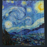 Vincent Van Gogh Starry Night Vintage Kunstgeschic Duschvorhang<br><div class="desc">Vincent Van Gogh Starry Night Vintag Fine Art Dusche Vorhang</div>
