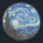 Vincent Van Gogh Starry Night Vintage Kunstgeschic Eishockey Puck<br><div class="desc">Vincent Van Gogh Starry Night Vintag Fine Art Hockey Puck</div>