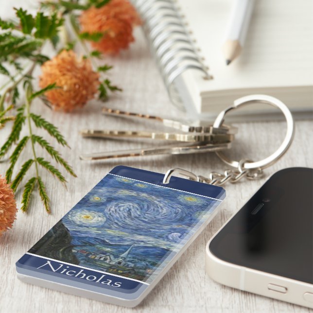 Vincent Van Gogh Starry Nuit personnalisée (Devant droit)