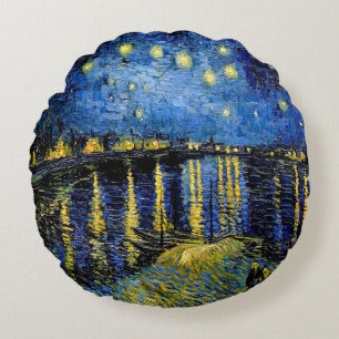 Vincent Van Gogh Sternennacht 1888 Kissen