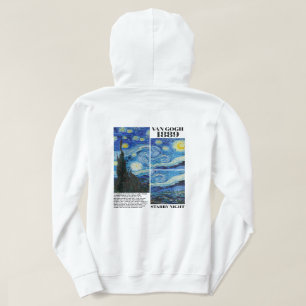 Vincent Van Gogh Sternennacht 1889 Kunst Hoodie