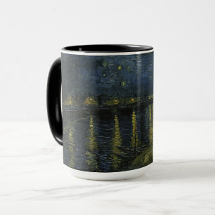 Vincent van Gogh - Sternennacht an der Rhone Tasse