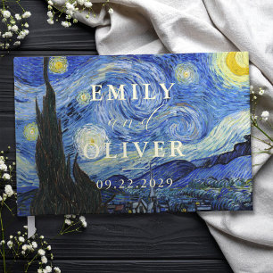 Vincent Van Gogh Sternennacht Hochzeit Gästebuch
