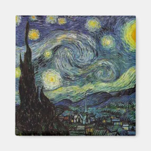 Vincent van Gogh - Sternennacht Magnet