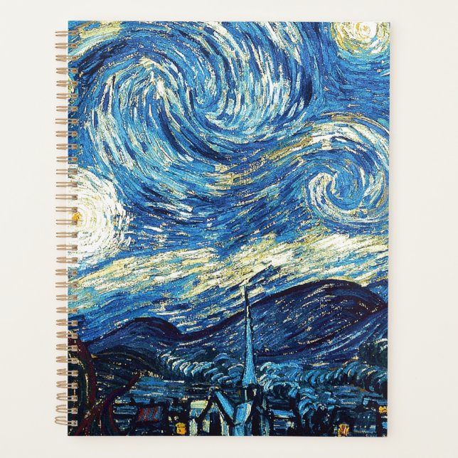 Vincent van Gogh - Sternennacht, Planer (Vorderseite)