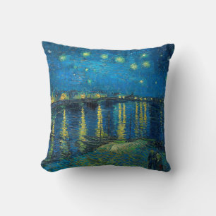 Vincent Van Gogh Sternennacht über der Rhone Kissen