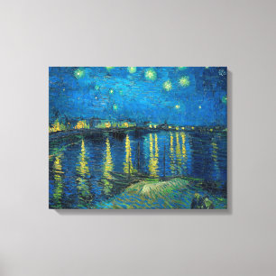 Vincent Van Gogh Sternennacht über der Rhone Leinwanddruck