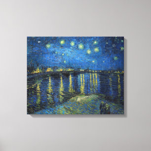 Vincent van Gogh - Sternennacht über der Rhone Leinwanddruck