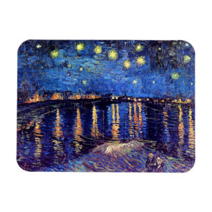 Vincent Van Gogh - Sternennacht über der Rhone Magnet