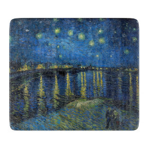 Vincent van Gogh - Sternennacht über der Rhone Schneidebrett