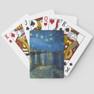 Vincent van Gogh - Sternennacht über der Rhone Spielkarten