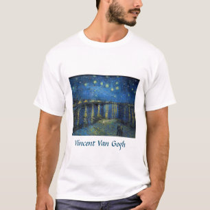Vincent van Gogh - Sternennacht über der Rhone T-Shirt