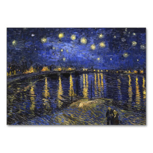 Vincent Van Gogh Sternennacht über der Rhone Tischnummer