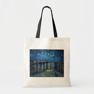 Vincent van Gogh - Sternennacht über der Rhone Tragetasche