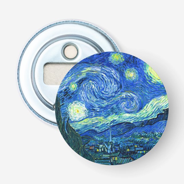 vincent van gogh sternte Nacht Flaschenöffner (Vorderseite)