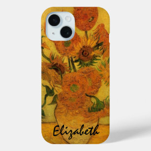 Vincent van Gogh Still Life Vase w 15 Sonnenblumen Case-Mate iPhone Hülle