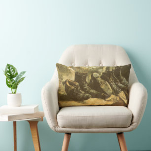 Vincent van Gogh - Stillleben Drei Paar Schuhe Lendenkissen