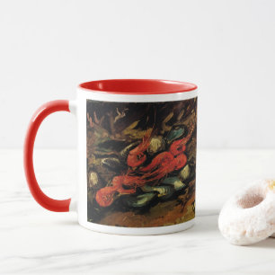 Vincent van Gogh - Stillleben Miesmuscheln und Gar Tasse