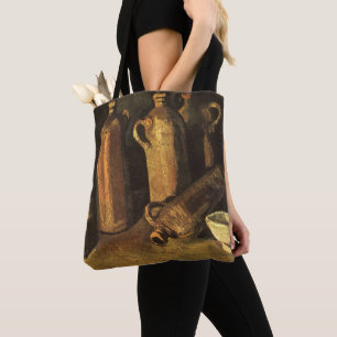 Vincent van Gogh - Stillleben mit 4 Steinkrügen Tasche