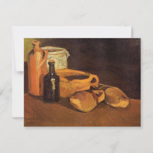 Vincent van Gogh - Stillleben mit Clogs, Pots, Postkarte