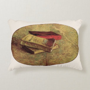 Vincent van Gogh - Stillleben mit drei Büchern Dekokissen
