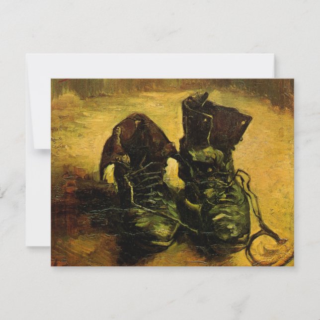 Vincent van Gogh - Stillleben mit einem Paar Schuh (Vorderseite)