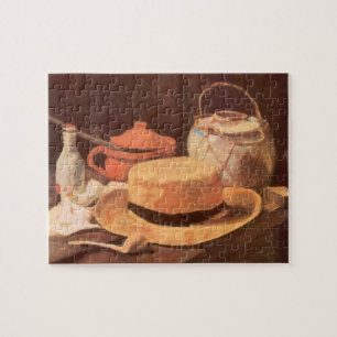 Vincent van Gogh - Stillleben mit gelbem Strohhut