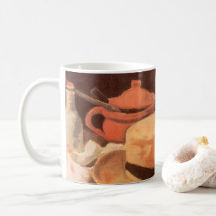 Vincent van Gogh - Stillleben mit gelbem Strohhut Kaffeetasse