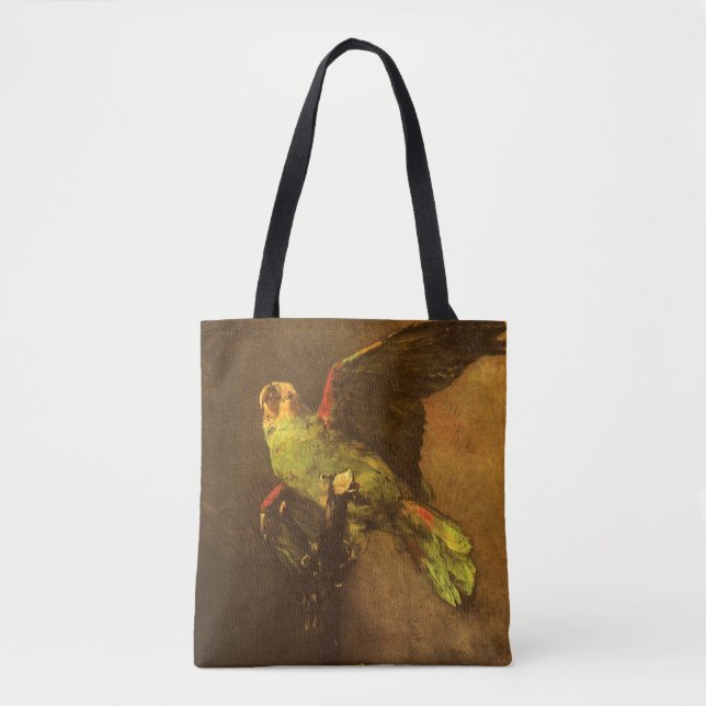 Vincent van Gogh - Stillleben mit grünem Papagei Tasche (Vorderseite)