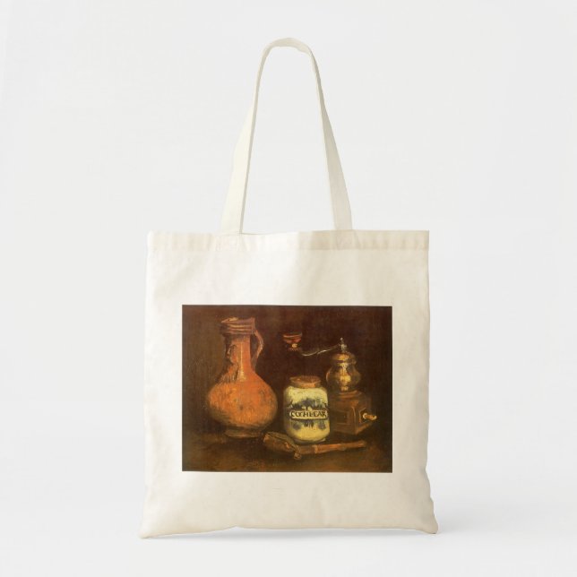 Vincent van Gogh - Stillleben mit Kaffeemühle Tragetasche (Vorne)