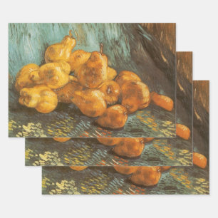 Vincent van Gogh - Stillleben mit Quittenbirnen Geschenkpapier Set