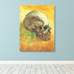 Vincent van Gogh - Stillleben mit Skull Leinwanddruck