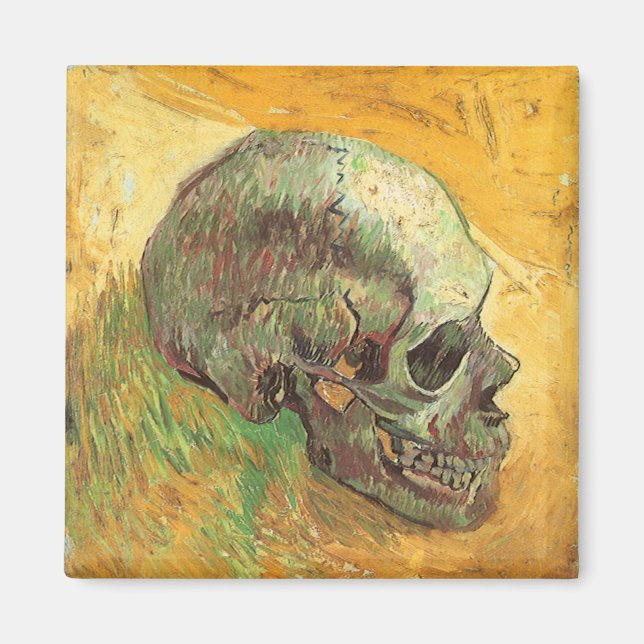 Vincent van Gogh - Stillleben mit Skull Magnet (Vorne)